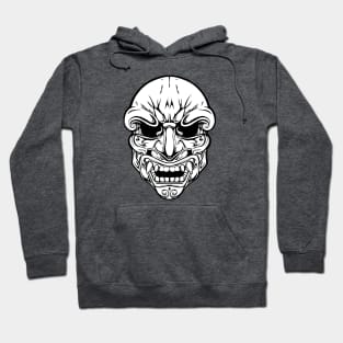 Japanese Samurai Warrior Mask Hoodie